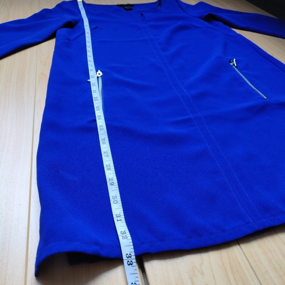 H&M Cobalt/Royal Blue Semi Formal Midi Dress - Picture 7 of 7